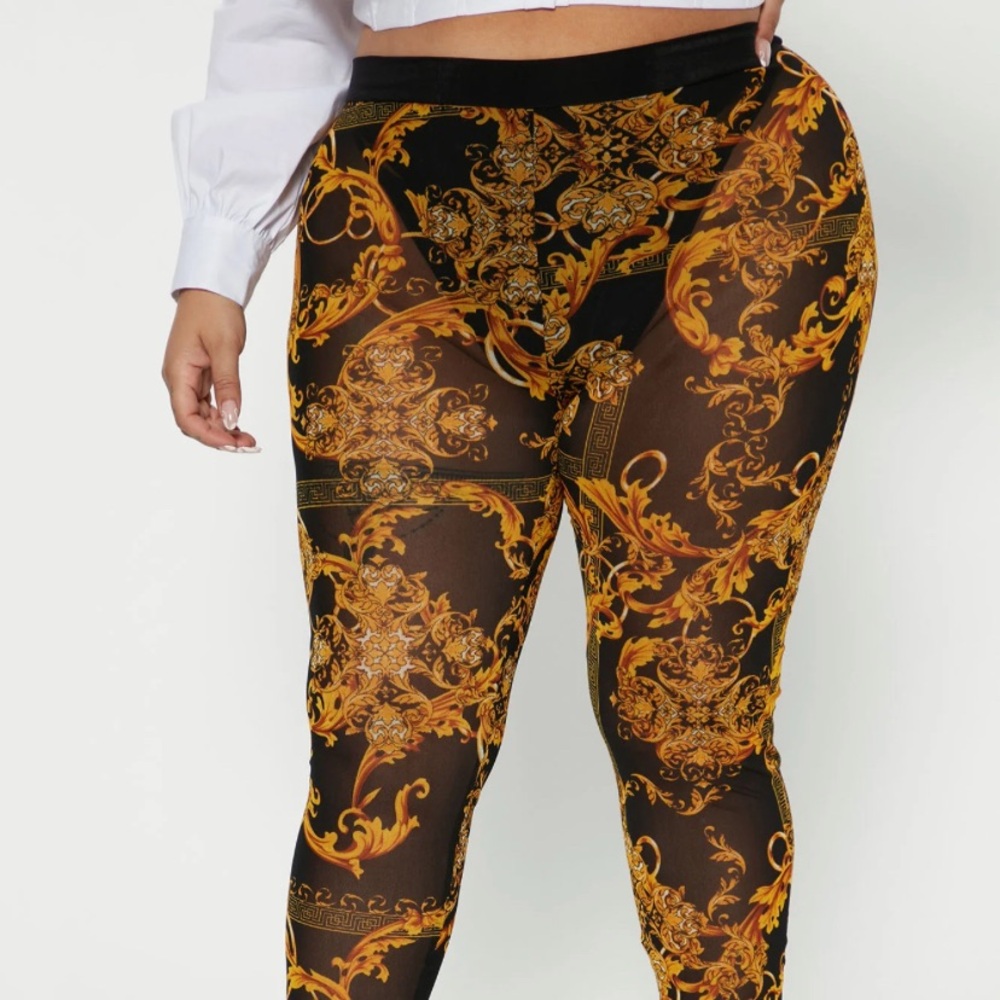 Mesh leggings